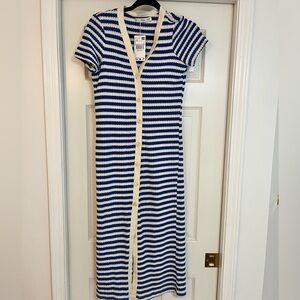 Mango size 4 crochet knit dress